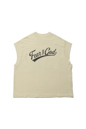 CUT OFF 90'S SHIRT - CHALK (RW00271)