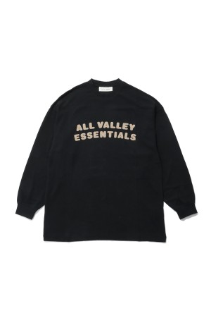 MERCH LONG SLEEVE TEE - VINTAGE BLACK (RW00280)