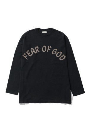 FEAR OF GOD, F OF G LS TEE - Black (FG9M10-9955HWJ)