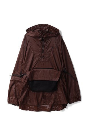 WT x JM NYLON PULL OVER - BROWN (26SS-2-W)