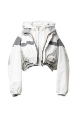 TRIPLE LAYERD NYLON PARKA - WHITE (B16PK561)