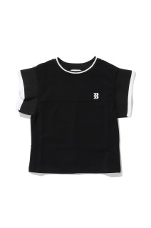 Polo Sleeve T-shirt - BLACK (a-TP07)