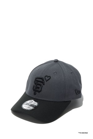 x Newera Giants Cap - BLACK x GRAY (GAT-1201BKGR)