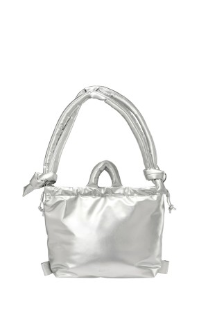 VEGAN LEATHER ONA - SILVER(1127010011090)*