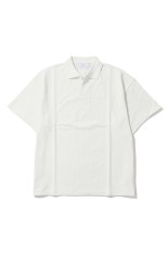 Cotton Pique Jersey S/S Skipper Polo - PEARL WHITE (GU261-70416)