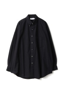Oxford L/S Oversized B.D Shirt - WHITE (GM261-50021B)