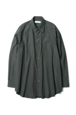 Broad L/S Oversized Regular Collar Shirt - C.GRAY (GM261-50001B)