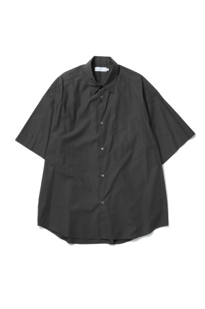 Broad S/S Oversized Regular Collar Shirt - C.GRAY (GM261-50003B)
