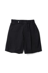 Solotex Twill Wide Chef Shorts - BLACK (GM261-40164B)