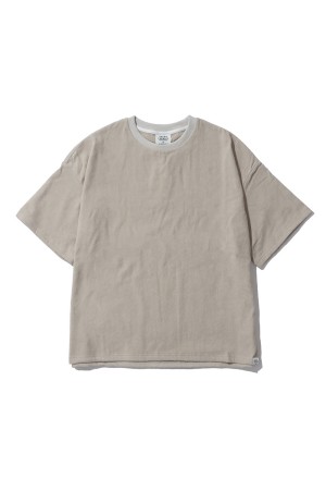 TF Lose T-Shirt (1mm Pile) / Beige (TFIN-2002)