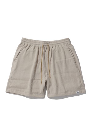 TF Lose Short Pant (1mm Pile) / Beige (TFBT-2005)