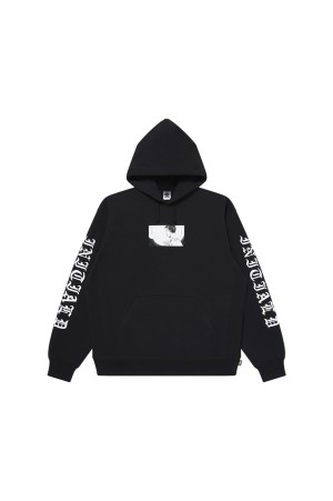 INITIAL D HOODIE - BLACK (BEPSS26EI03)