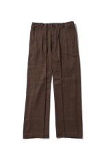 FRONT TUCK ARMY TROUSER / COFFEE (261OJ-PT09)