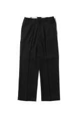 FRONT TUCK ARMY TROUSER / ONYX (261OJ-PT09)