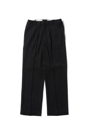 FRONT TUCK ARMY TROUSER / ONYX (261OJ-PT09)