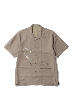 LOWER POCKET SOUVENIR SHIRTS (Short-Sleeve) / MOREL (261OJ-SH15)