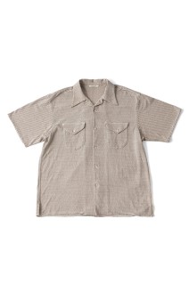 MALTI STRIPED SPORTS SHIRTS / IVORY (261OJ-CT12)