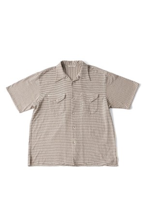 MALTI STRIPED SPORTS SHIRTS / IVORY (261OJ-CT12)