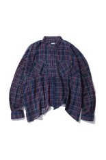 HALF-BUTTON SHIRT - FLANNEL-2 (OP-544)