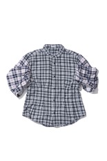GATHERED SHIRT - FLANNEL-1 (OP-532)