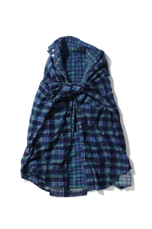 SHIRT SKIRT - FLANNEL #2 (OP-537)