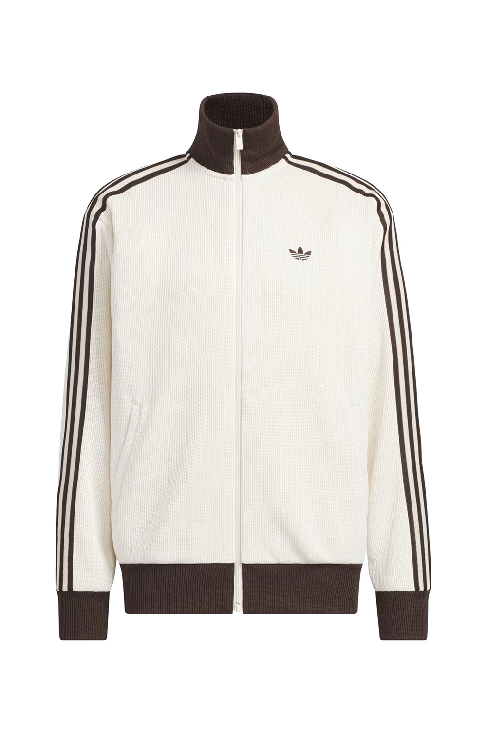 FIREBIRD KNIT TRACK TOP - WONDER WHITE / KQ5500 (S26SMU10