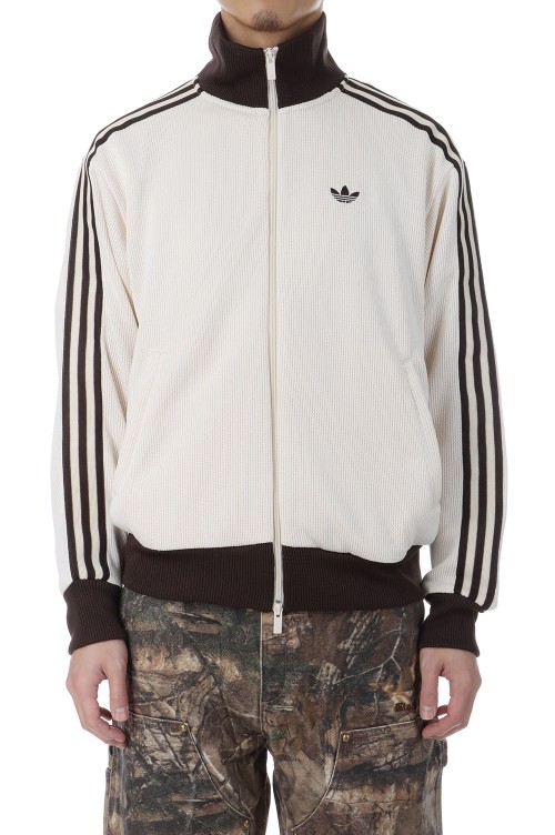 FIREBIRD KNIT TRACK TOP - WONDER WHITE / KQ5500 (S26SMU10