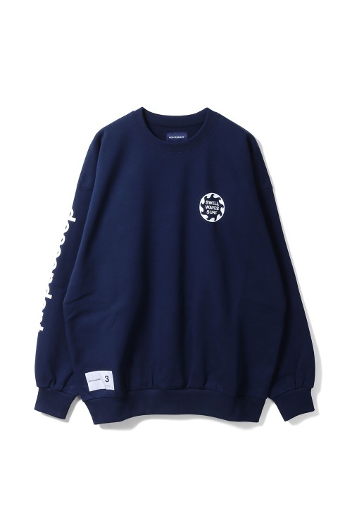 SPOT ] VORTEX CREW NECK - NAVY (252ATDS-CNM01S) | セレクトショップ