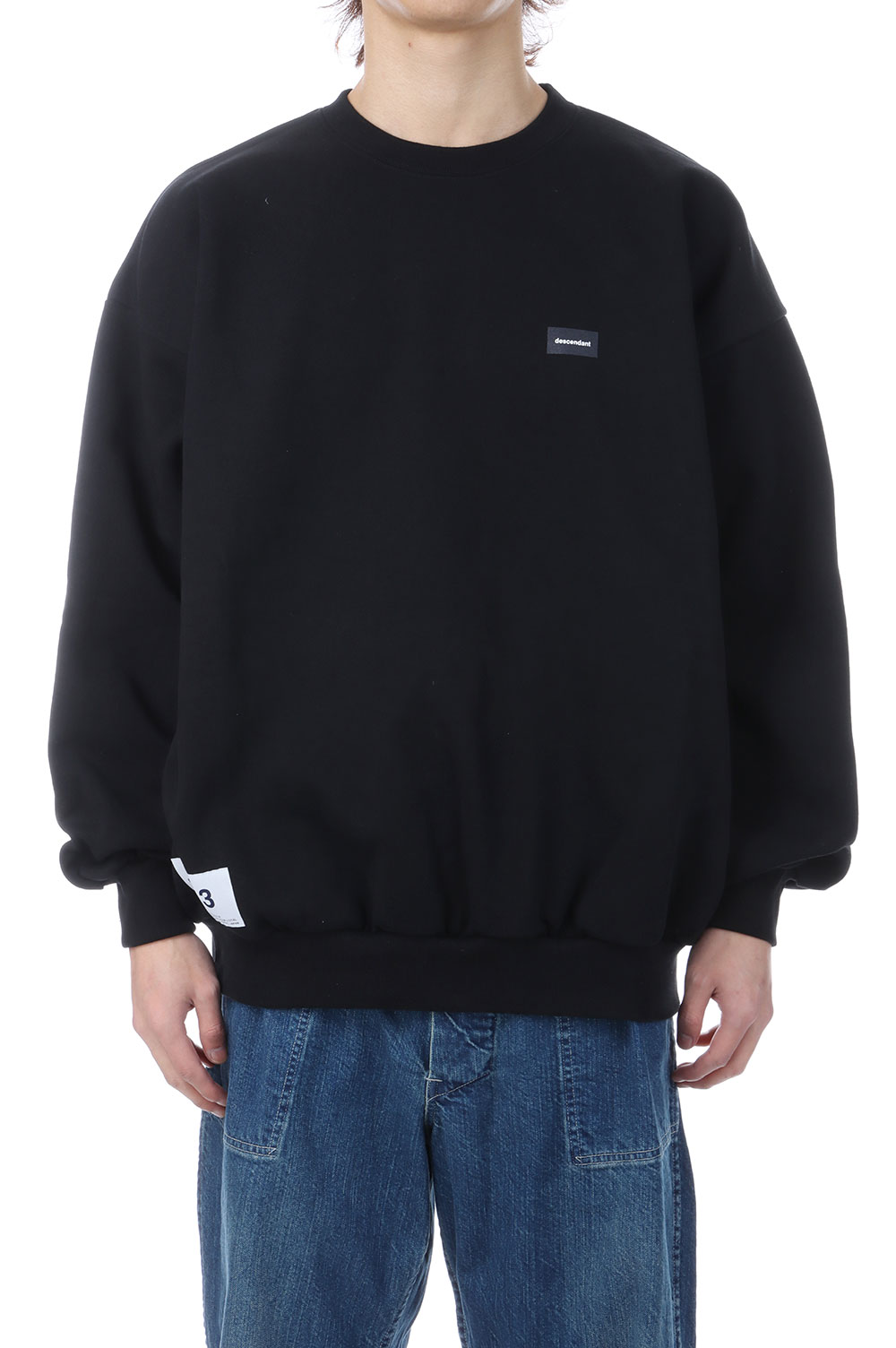 SPOT ] CETUS CREW NECK - BLACK (252ATDS-CNM02S) | セレクトショップ