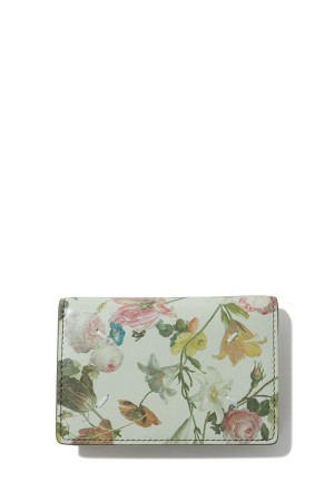 Card Holder Slim 2-Flower washed out white(S55UI0203-P8979-HB353)