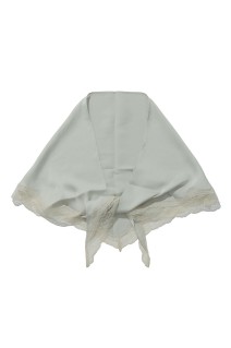 Satin Lace Scarf - MINT (12611027)