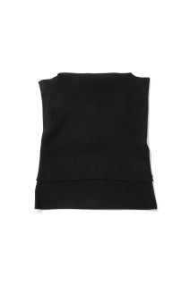 Seamless Offshoulder Knit - BLACK (12610531)