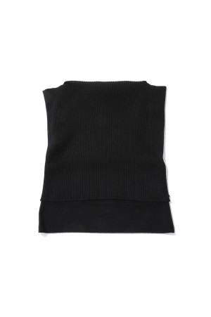 Seamless Offshoulder Knit - BLACK (12610531)
