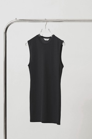 Smooth Tanktop Tunic - BLACK (12610626)