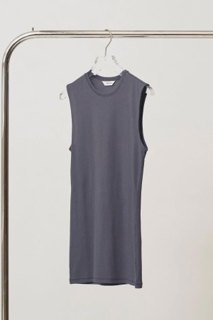 Smooth Tanktop Tunic - SKY BLUE (12610626)