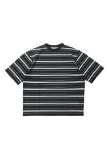 Sheer Border T-shirt - INDIGO (12610629)