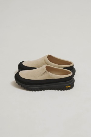 Vibramsole Leather Sabot - M/GREEN (12611032)