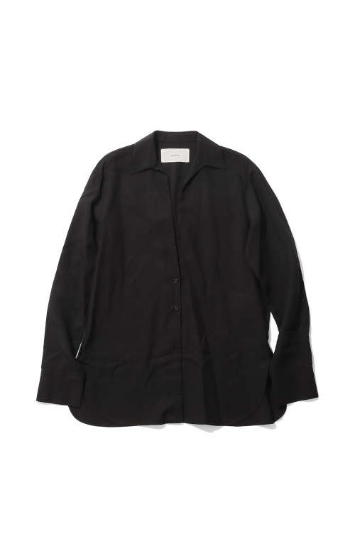 Silky Skipper Shirts - BLACK (12620403) | セレクトショップ
