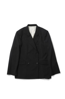 Twill Double Jacket - BLACK (12620103)