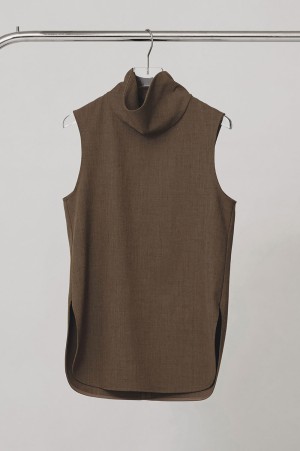 Twill Turtle Tops - GRAY BEIGE (12620404)