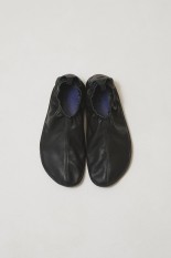 Vibramsole Leather Mockshoes - BLACK (12621003)