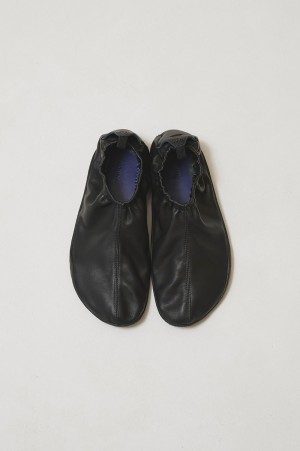 Vibramsole Leather Mockshoes - BLACK (12621003)