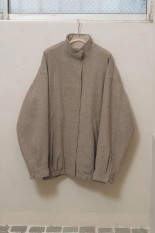 Silknep Tweed Blouson - GRAY BEIGE (12620203)