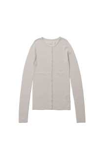 Silkwool Knit Cardigan - ECRU (12620501)
