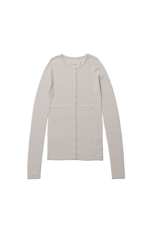 Silkwool Knit Cardigan - ECRU (12620501)