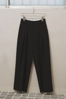 Bonding Wide Trousers - BLACK (12620702)