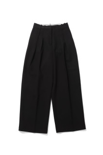 Bonding Wide Trousers - BLACK (12620702)