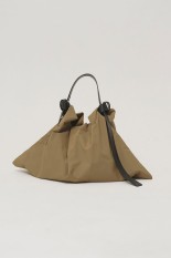 Leatherbelt Shoulder Bag - BEIGE (12621010)