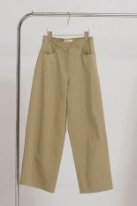 Cottontwill Cocoon Pants - BEIGE (12620704)