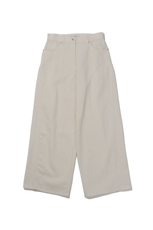 Cottontwill Cocoon Pants - ECRU (12620704)